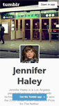 Mobile Screenshot of jenniferhaley.com